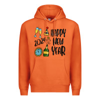 Carrot happy new year 2024 Premium Hoodie - MaliasSmallBusiness