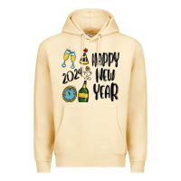 Pina Colada happy new year 2024 Premium Hoodie - MaliasSmallBusiness
