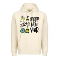 Sandshell happy new year 2024 Premium Hoodie - MaliasSmallBusiness