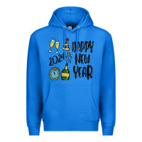 True Royal happy new year 2024 Premium Hoodie - MaliasSmallBusiness