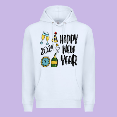 Premium Hoodie happy new year 2024