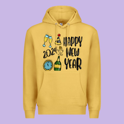 Premium Hoodie happy new year 2024