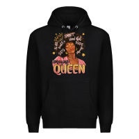 Black black queen Premium Hoodie - MaliasSmallBusiness