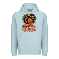 Blue Mist black queen Premium Hoodie - MaliasSmallBusiness