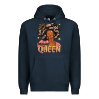 Navy black queen Premium Hoodie - MaliasSmallBusiness