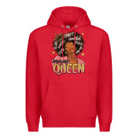 Red black queen Premium Hoodie - MaliasSmallBusiness