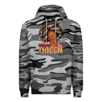 Slate Camo black queen Premium Hoodie - MaliasSmallBusiness