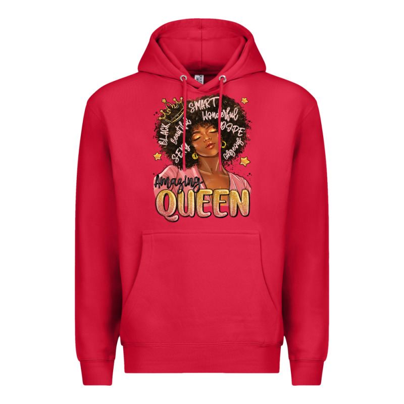 Black Queen Premium Hoodie by MaliasSmallBusiness | Teevron