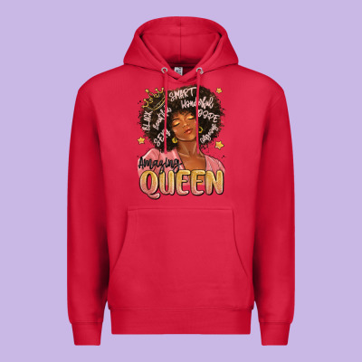 Premium Hoodie black queen