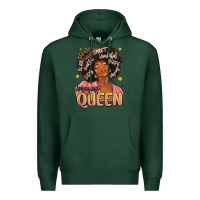 Sports Green black queen Premium Hoodie - MaliasSmallBusiness