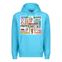 Ocean Blue autism Premium Hoodie - MaliasSmallBusiness
