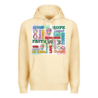 Pina Colada autism Premium Hoodie - MaliasSmallBusiness