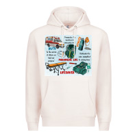 Pale Pink paramedic life Premium Hoodie - MaliasSmallBusiness