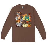 Chestnut it's fall y'all gnome Long Sleeve Tee - BarkalooDesign