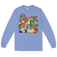 Colony Blue it's fall y'all gnome Long Sleeve Tee - BarkalooDesign