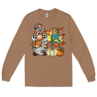 Toasted Coconut it's fall y'all gnome Long Sleeve Tee - BarkalooDesign