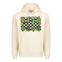 Tofu checkered trees Premium Hoodie - MaliasSmallBusiness
