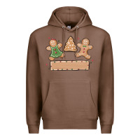 Chestnut gingerbread christmas Premium Hoodie - MaliasSmallBusiness