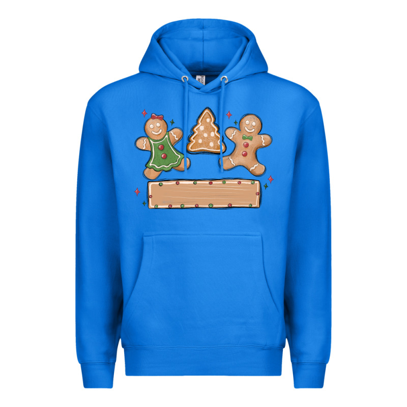 Gingerbread Christmas Premium Hoodie by MaliasSmallBusiness | Teevron