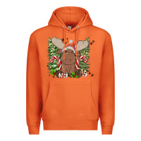 Carrot christmas reindeer Premium Hoodie - MaliasSmallBusiness