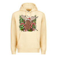 Pina Colada christmas reindeer Premium Hoodie - MaliasSmallBusiness