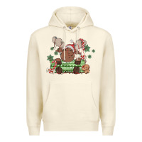 Sandshell christmas reindeer Premium Hoodie - MaliasSmallBusiness