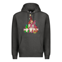 Charcoal Heather christmas tree Premium Hoodie - MaliasSmallBusiness