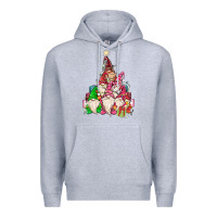 Heather Grey christmas tree Premium Hoodie - MaliasSmallBusiness