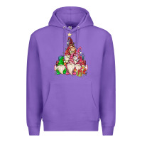 Purple christmas tree Premium Hoodie - MaliasSmallBusiness