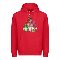 Red christmas tree Premium Hoodie - MaliasSmallBusiness