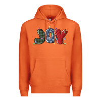 Carrot joy christmas lights Premium Hoodie - MaliasSmallBusiness
