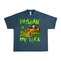 Midnight Navy pushin' my luck Urban Heavy Tee - Artiststas
