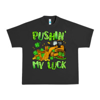 Pigment Black pushin' my luck Urban Heavy Tee - Artiststas