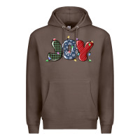 Coffee joy christmas lights Premium Hoodie - MaliasSmallBusiness