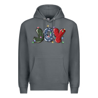 Rock joy christmas lights Premium Hoodie - MaliasSmallBusiness
