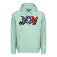 Joy Christmas Lights Premium Hoodie | Teevron