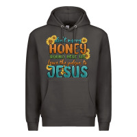 Smoke don't worry honey 'round here we Premium Hoodie - MaliasSmallBusiness