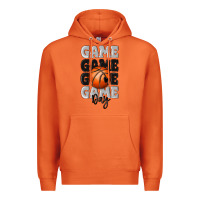 Carrot game day basketball bal Premium Hoodie - MaliasSmallBusiness