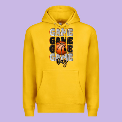 Premium Hoodie game day basketball bal