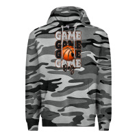 Slate Camo game day basketball bal Premium Hoodie - MaliasSmallBusiness