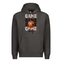Smoke game day basketball bal Premium Hoodie - MaliasSmallBusiness