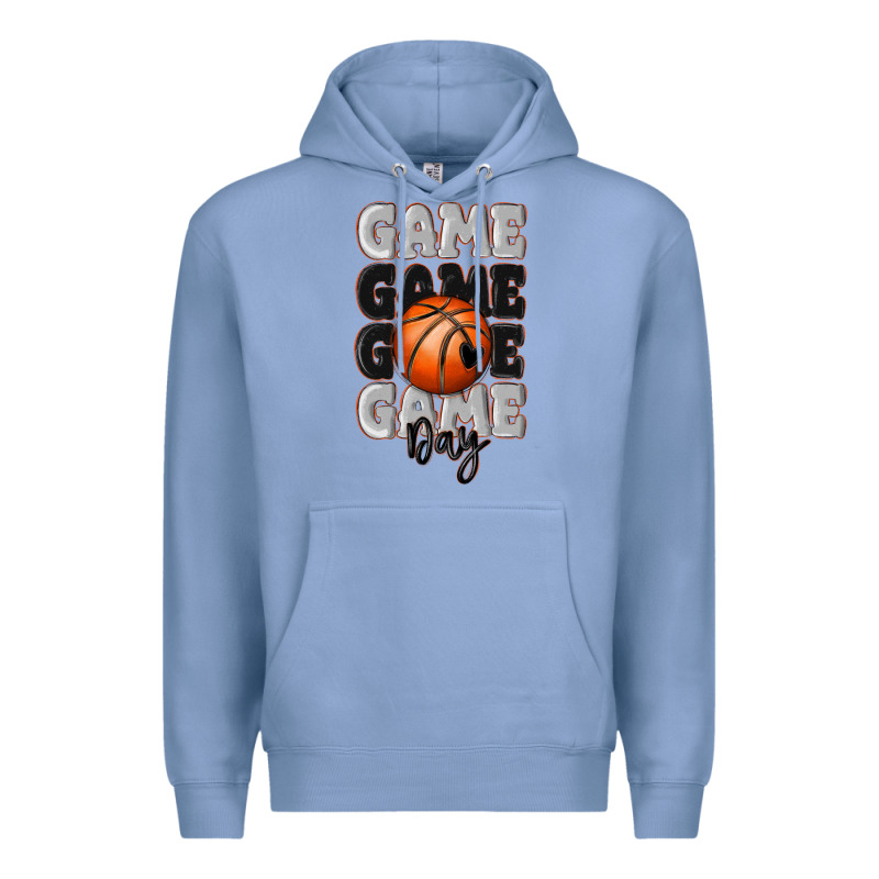 Game Day Basketball Bal Premium Hoodie by MaliasSmallBusiness | Teevron