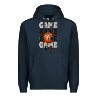 Navy game day basketball bal Premium Hoodie - MaliasSmallBusiness