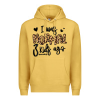 Antique Gold i was normal three kids ago momlife Premium Hoodie - MaliasSmallBusiness