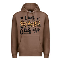 Chestnut i was normal three kids ago momlife Premium Hoodie - MaliasSmallBusiness