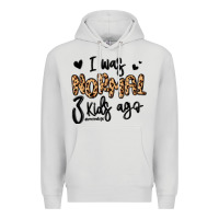 Dove Grey i was normal three kids ago momlife Premium Hoodie - MaliasSmallBusiness