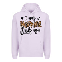 Lilac i was normal three kids ago momlife Premium Hoodie - MaliasSmallBusiness