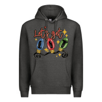 Charcoal Heather let's get lit Premium Hoodie - MaliasSmallBusiness