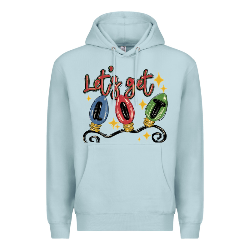 Let's Get Lit Premium Hoodie by MaliasSmallBusiness | Teevron