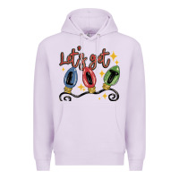 Lilac let's get lit Premium Hoodie - MaliasSmallBusiness
